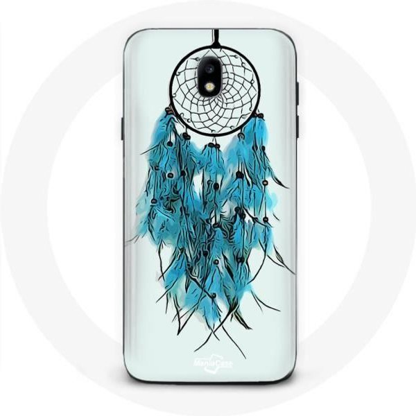 Funda Para Samsung Galaxy J5 2017 AtrapasueñOs Azul Fondo Blanco-image