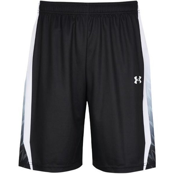 Pantalones Cortos De Baloncesto Under Armour Para Hombre Negros L-image