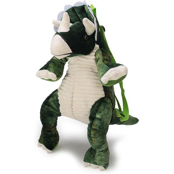 Pluszowy Plecak T-Rex Dla Dzieci Torba Dinozaura Dla Dzieci Z Regulowanymi Paskami Akcesoria Do KostiumóW Dinozaura Dla ChłOpcóW I DziewcząT Beige-image