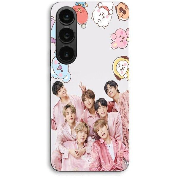 Etui Na Telefon - Maniacase - Samsung Galaxy S26 - Kpop Bts RóżOwe - Silikon Tpu - MięKkie-image