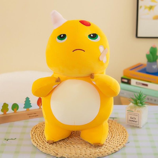 Kawaii Nai Long Peluche Almohada Juguete Nailong Suave CojíN Cama Sofá Animales Anime Dinosaurio MuñEco Relleno Peluches Suaves Regalo Navidad NiñAs 26Cm-image