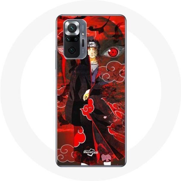 Funda Para Xiaomi Redmi Note 10 Pro Itachi Uchiwa Naruto Anime-image