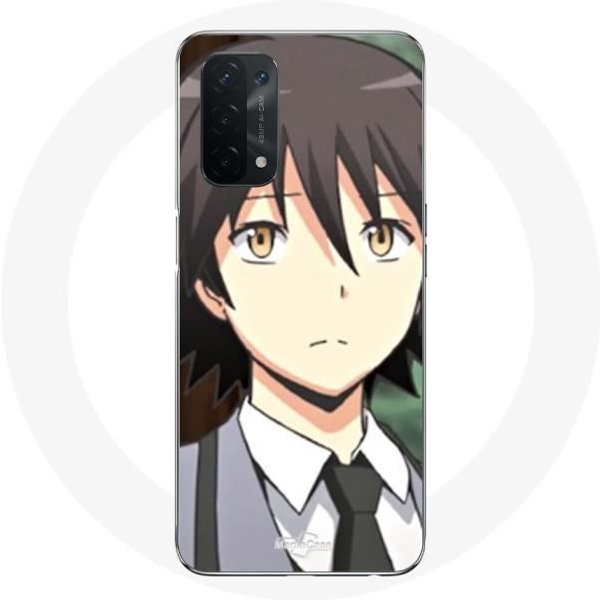 Funda - Maniacase - Oppo A74 5G - Negra - Flexible - Anime HD Negro-image