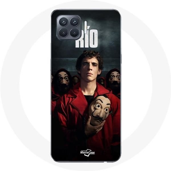 Funda Para Oppo A93 La Casa De Papel Rio MáScara-image