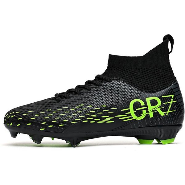 Botas De FúTbol Profesionales Calzado De CéSped Artificial/Firme Zapatillas De FúTbol Antideslizantes Entrenamiento En CéSped Calzado Deportivo Para Adolescentes 43-image