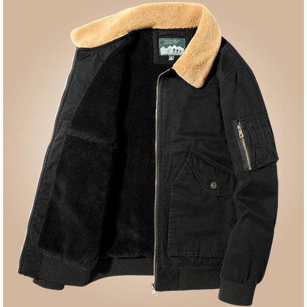 Chaquetas De Trabajo Lavadas De AlgodóN Y Terciopelo Para Hombre, OtoñO E Invierno, Nuevas Chaquetas De Sherpa Para Hombre. 5XL Gray-image