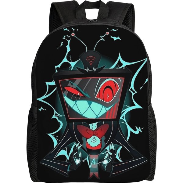 Mochila Hazbin Hotels Vox Para JóVenes De PoliéSter Mochilas Universitarias Suaves Elegantes Bolsas De Instituto Rucksack As Picture-image