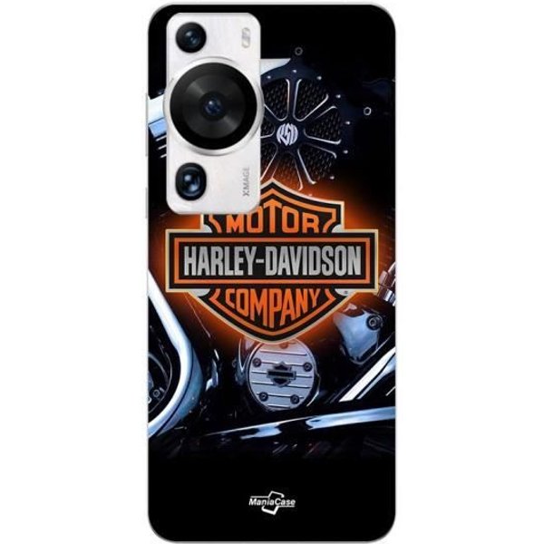 Coque Huawei P60 Pro Motorcycles Harley Davidson Logo Maniacase-image