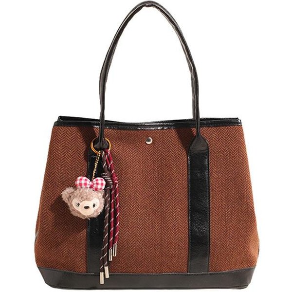 Bolsos De DiseñAdor De Nicho Para Mujer OtoñO E Invierno Nuevos, Bolsos De Mano De Lana Elegantes Y De Moda, Bolsos De Hombro Para Compras, Bolsos Tote-image