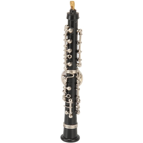 Broche De Oboe En Miniatura Para Amante De La MúSica Exquisito ProteccióN Contra El ÓXido Modelo De Oboe En Miniatura Broche Musical-image