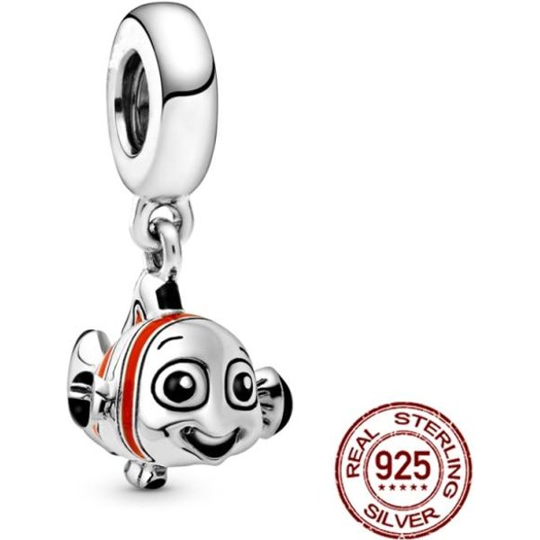 Cuentas De Plata De Ley 925 Con DiseñO De Elefante PequeñO Y Bonito, Colgantes Para Perro, Aptos Para Pulsera De Plata White-image