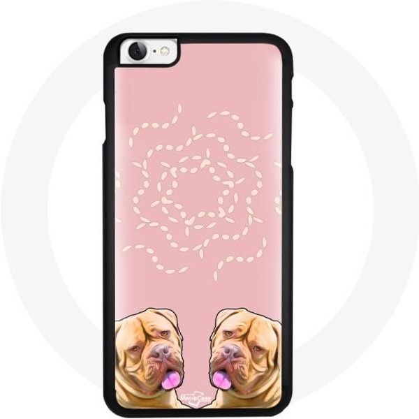 Funda - Maniacase - Iphone 8 - Flexible - Rosa - Dogo De Burdeos Color Rosa-image