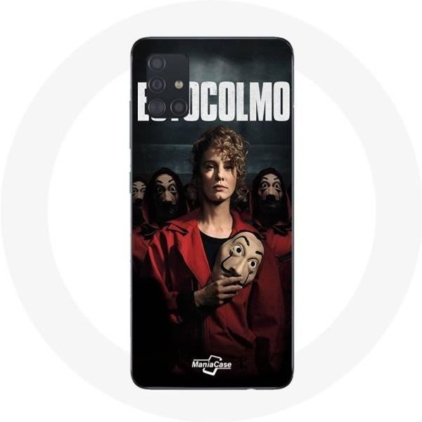 Funda - Maniacase - Estocolmo - Samsung Galaxy A51 - La Casa De Papel - Flexible-image