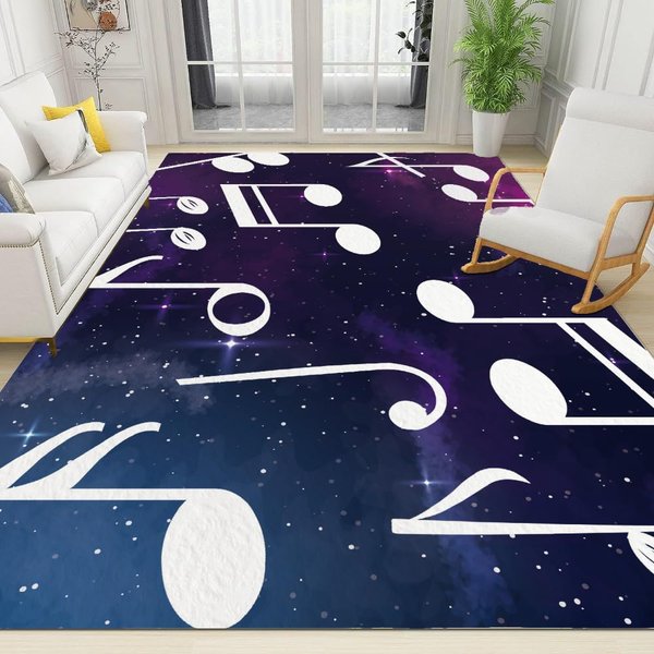 Retro Pasiasty DłUgi Dywanik BrąZowo-BiałY WzóR Blokowy Dywan Mata PodłOgowa AntypośLizgowa Do Salonu Sypialni Przedpokoju Domu 50X80Cm-image
