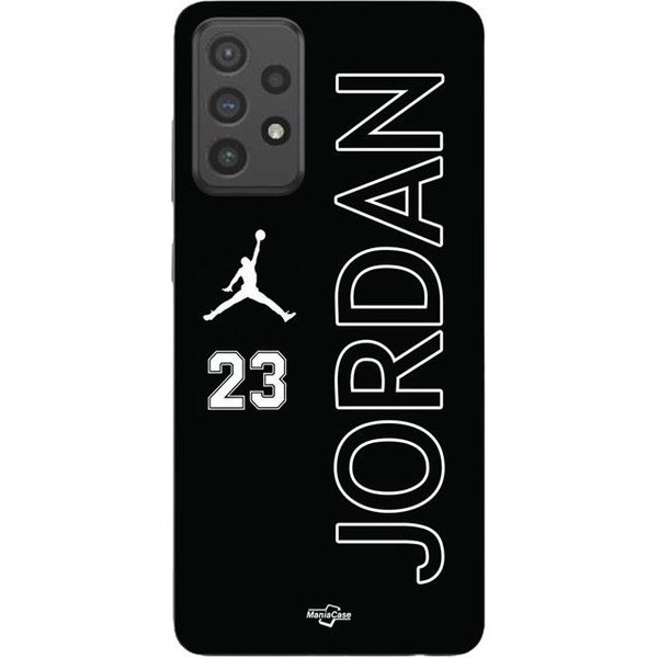 Etui Na Telefon - Maniacase - Samsung Galaxy A53 - Logo Jordan 23 - Silikon Tpu - MięKkie-image