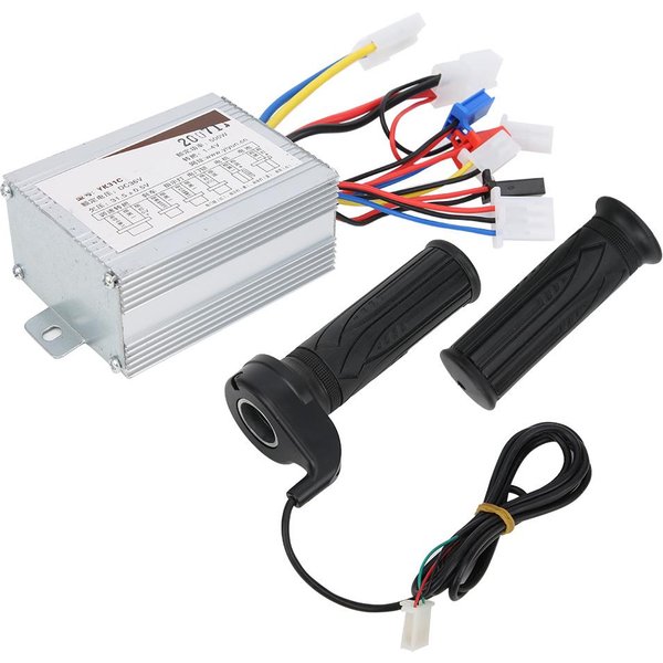 Kit De Manillar Con Acelerador Y Controlador De 36V 500W Para Bicicleta EléCtrica Y Scooter-image