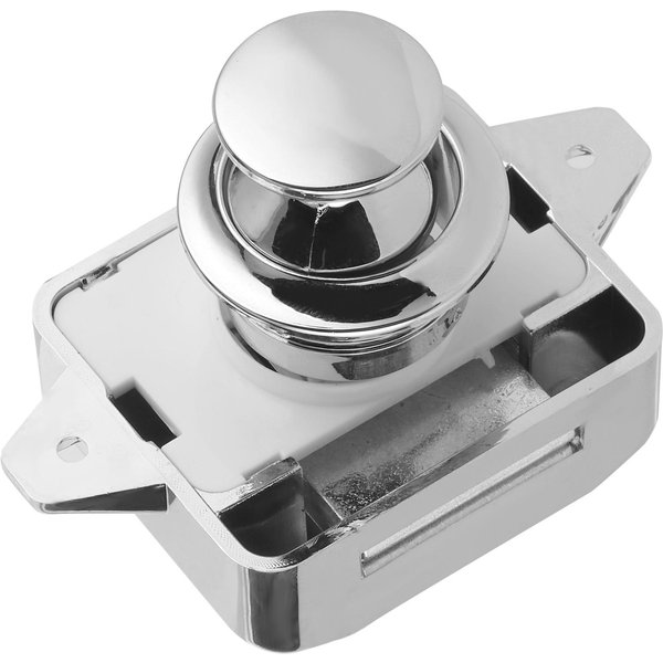 Cerradura De BotóN Pulsador Pestillo De CajóN De Gabinete Herrajes Para Muebles Para Barco RV Autocaravana Coche Caravana-image