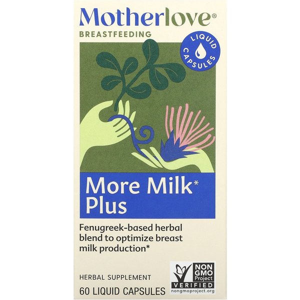 Amor De Madre, Lactancia Materna, More Milk Plus, 60 CáPsulas LíQuidas-image