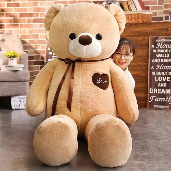 MuñEco De Peluche Oso Grande MuñEca Extra Grande Regalo De CumpleañOs Para NiñAs Oso De Abrazo Oso De Peluche Panda Full Length 60Cm-image