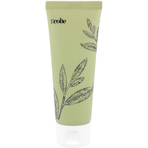 Ecobe Jeju Green Tea Foam Cleanser 100 Ml - OczyszczająCa Pianka Do Mycia Twarzy Z Ekstraktem Z Zielonej Herbaty-image