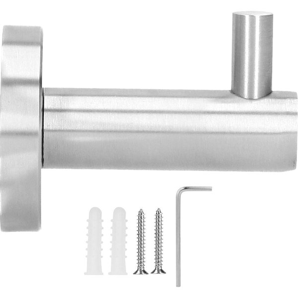 Gancho De Pared Colgante De Acero Inoxidable Colgador De Abrigos Toallas Ganchos Para Cocina BañO Dormitorio-image