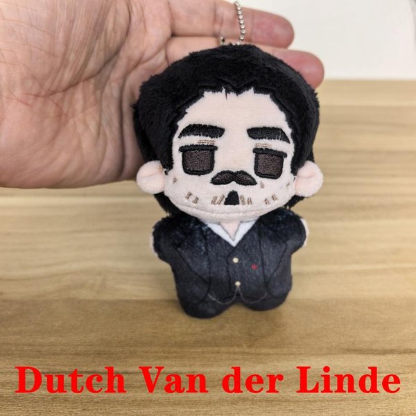 ÚLtimos 11 Cm Juego Red Dead Redemption 2 Dutch Van Der Linde Y Micah Bell III Peluches Cosplay Anime Rdr2 MuñEco De Peluche De Dibujos Animados About 11Cm-image