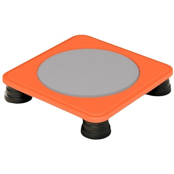 Estructura Segura TrampolíN De Fitness Para NiñOs TrampolíN Duradero Para Interiores Colchoneta De Salto Ejercicio Y DiversióN Naranja-image