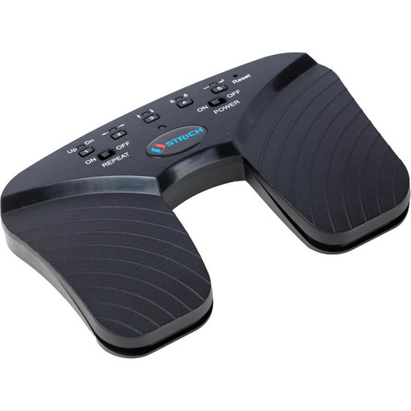 BT Page Turner Pedal De MúSica InaláMbrico Para Guitarra, ViolíN, Piano, Partitura ElectróNica Recargable Negro-image