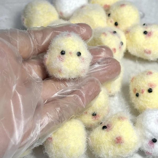 Squishy Lindo Pollito Aprieta Juguete Para Aliviar El EstréS Suave Juguete Mochi Dibujos Animados DescompresióN Rebote Lento Juguetes Fidget Para NiñOs Regalos Beige-image