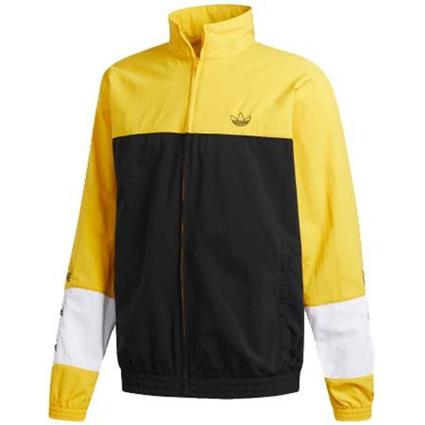 Adidas Originals Kurtki MęSkie KołNierz StojąCy Umiarkowane Inne S Yellow-image