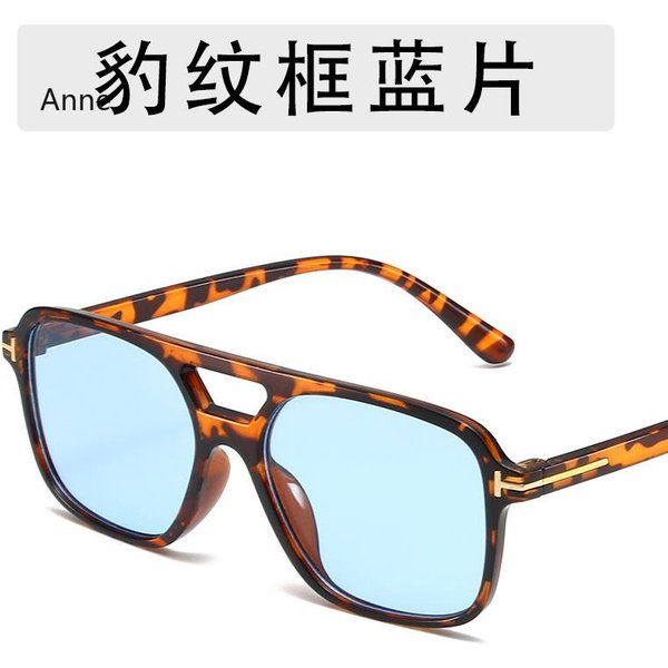 Gafas De Sol Cuadradas Vintage Para Mujeres Hombres Retro Montura Cuadrada Grande Gafas De Sol ProteccióN UV400 Lentes Gafas De Verano-image