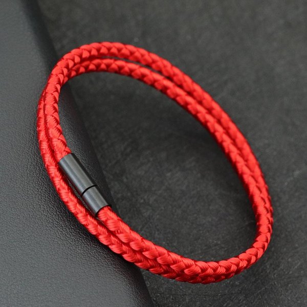 Prosty Styl Bransoletka Z Liny Kilowej Dla MężCzyzn Dwuwarstwowa Bransoletka Z Owijką Bransoletka MęSka Bransoletka żEglarska Prezenty Dla Niego Pulseria Joias M 19.5Cm 7.7Inch-image