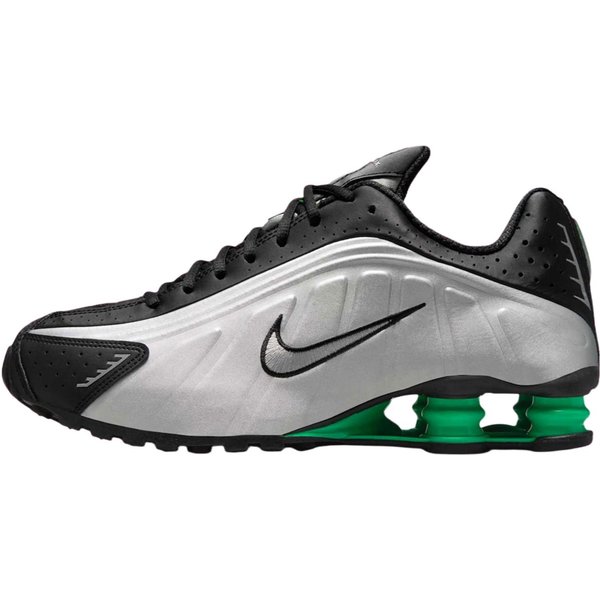 Zapatillas Nike Shox R4 Verdes Para Hombre Plata Negro MetáLico-Plata HQ1988-006 40.5 Gray-image