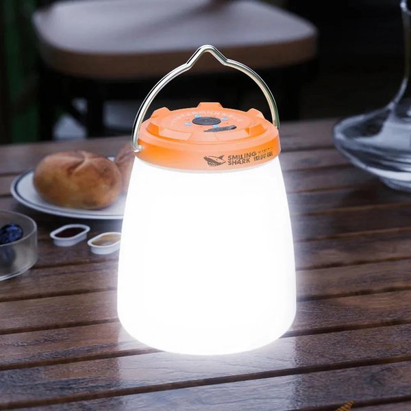 Luces LED De Camping BateríA Incorporada LáMpara Recargable Por USB Linterna Colgante Para Tiendas De CampañA Al Aire Libre Impermeable Luz Nocturna Luz De Emergencia Caoba-image