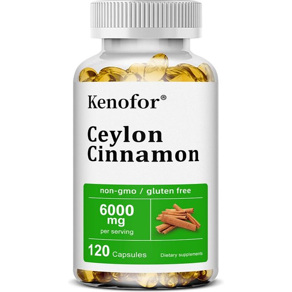 Cynamon CejlońSki 6000 Mg 120 KapsułEk Suplement Diety 120 Capsules-image