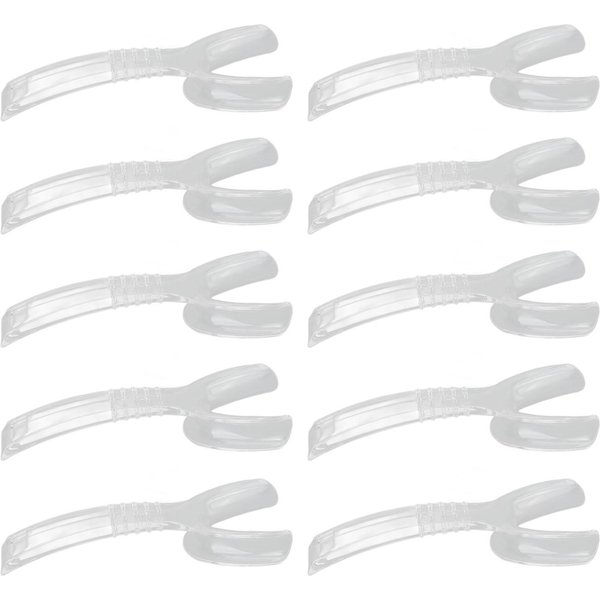 10 Piezas Abrebocas Dental En Forma De T FáCil ObservacióN Intraoral Mejilla Boca Retractor De Labios Para-image