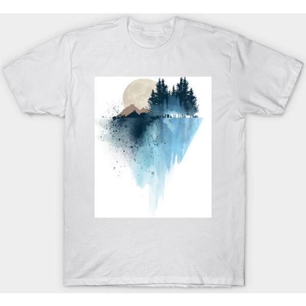 Camiseta Mujer Naturaleza Harajuku Estampado Kawaii Camiseta Verano Manga Corta Camiseta Top Femenino 4XL Blanco-image