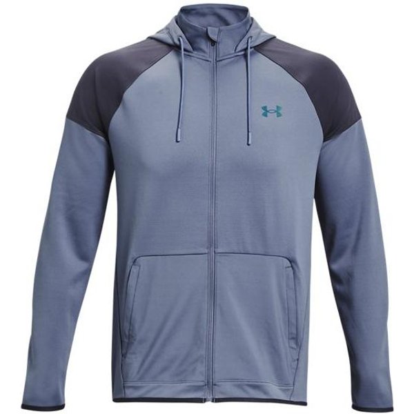 Under Armour Rush Kurtki MęSkie Fioletowe Z Kapturem Umiarkowane Inne L-image