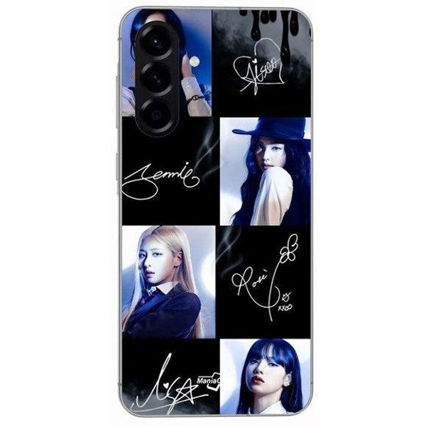 Funda Para Samsung Galaxy A26 Foto De La Firma De Blackpink Maniacase Negro-image