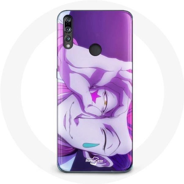 Funda Para Huawei P30 Lite - Maniacase - Hisoka Morow - Silicona Blanda - Morado - Anime Negro-image
