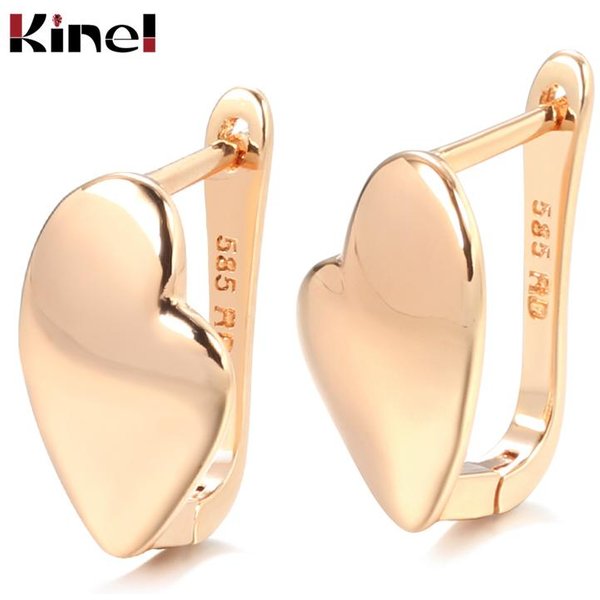 Pendientes Colgantes Brillantes De Moda Pendientes Cuadrados Simples En Oro Rosa Para Mujer JoyeríA Fina Diaria De Alta Calidad-image