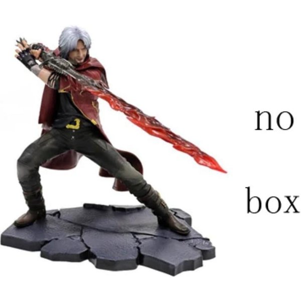 25Cm Gra Devil May Cry Postacie Dante Nero Statua Figurka Akcji Model Zabawki No Box-image