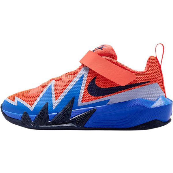 Nike St. Zapatillas De Baloncesto De CañA Baja Dinamitas CóModas VersáTiles Transpirables Para NiñOs Azules Naranjas IH2307-800 27.5 Red-image