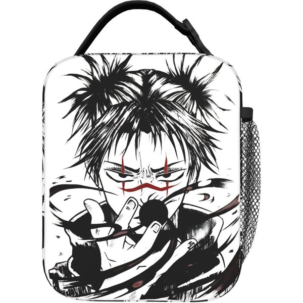 Gojo Satoru Anime Izolowana Torba Na Lunch Torba ChłOdząCa Wielokrotnego UżYtku, Pojemnik Na PosiłEk Anime Jujutsu Kaisen DużA Torba Tote Na Lunch One Size-image