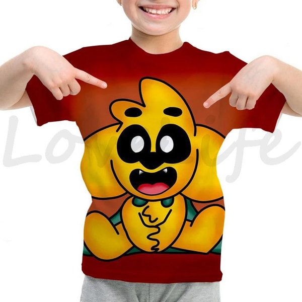Camiseta Mikecrack Para NiñOs NiñAs NiñOs Camiseta De Dibujos Animados Kawaii Verano Manga Corta Camiseta Anime Compadretes Camisetas Ropa Infantil 140-image