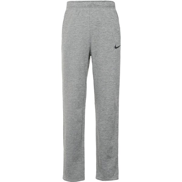 Nike Therma Fleece Logo Komfortowy Dzianinowy Sportowy Spodnie MęSkie Spodnie Ciemnoszary Czarny 932254-063 L Gray-image