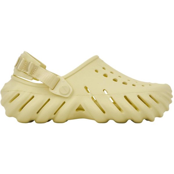 Crocs Echo EVA Street Zuecos CóModos Transpirables Calzado Unisex Blanco Crema 207937-76O 43-44-image