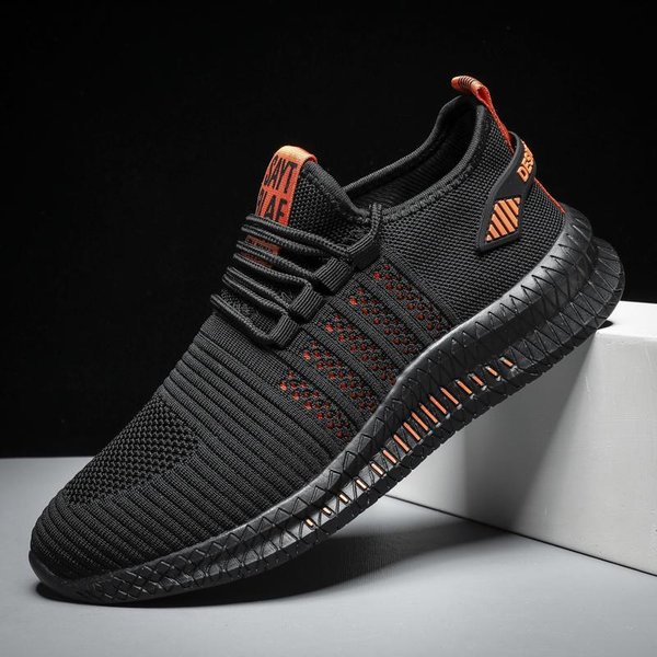DużY Rozmiar 48 Buty Sneakersy MęSkie Lekkie OddychająCe Do Biegania Chodzenia MęSkie Obuwie Sznurowane DorosłE Sneakersy Zapatillas De Deporte 45-image