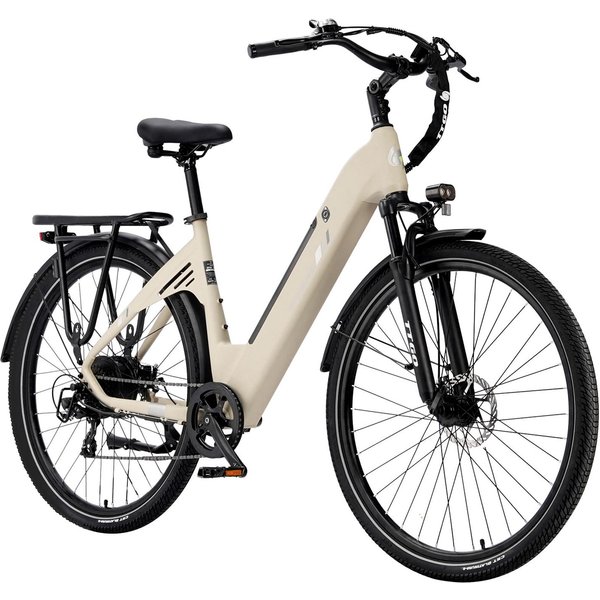 Ttgo C3SE Rower Elektryczny PręDkość 25 Km/H ZasięG 120 Km Bateria 36V 18Ah żółTy-image