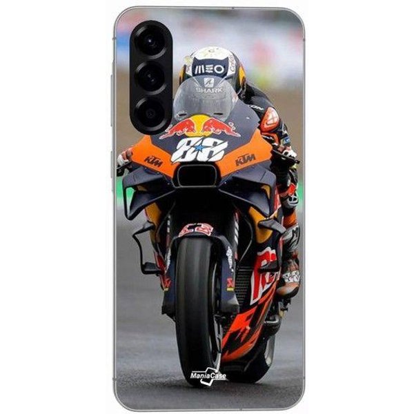 Funda - Maniacase - Samsung Galaxy A56 - Silicona - Flexible - Miguel Oliveira Moto Gp Negro-image
